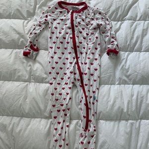 Kickee pants hearts sleeper